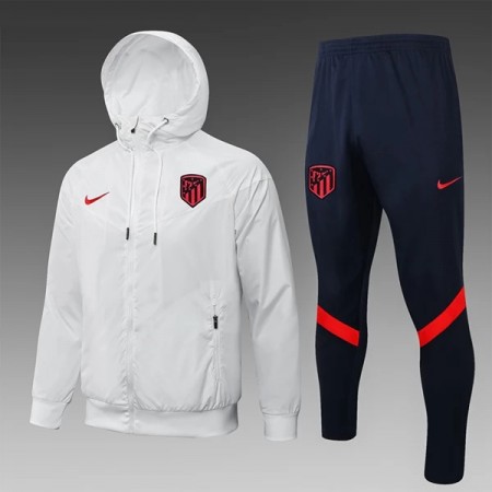 Atlético Madryt Kurtka Windrunner  Biały 22-23